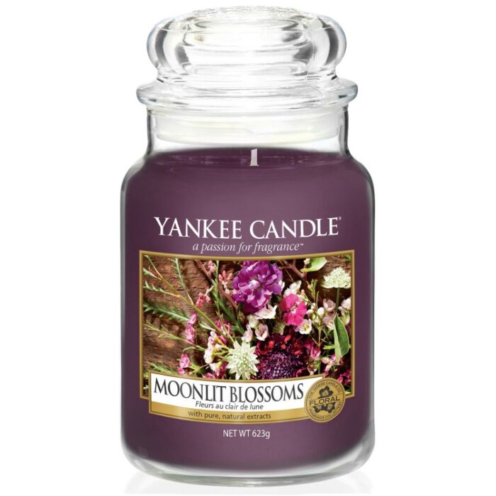Yankee Candle Moonlit Blossoms - Large Jar -1